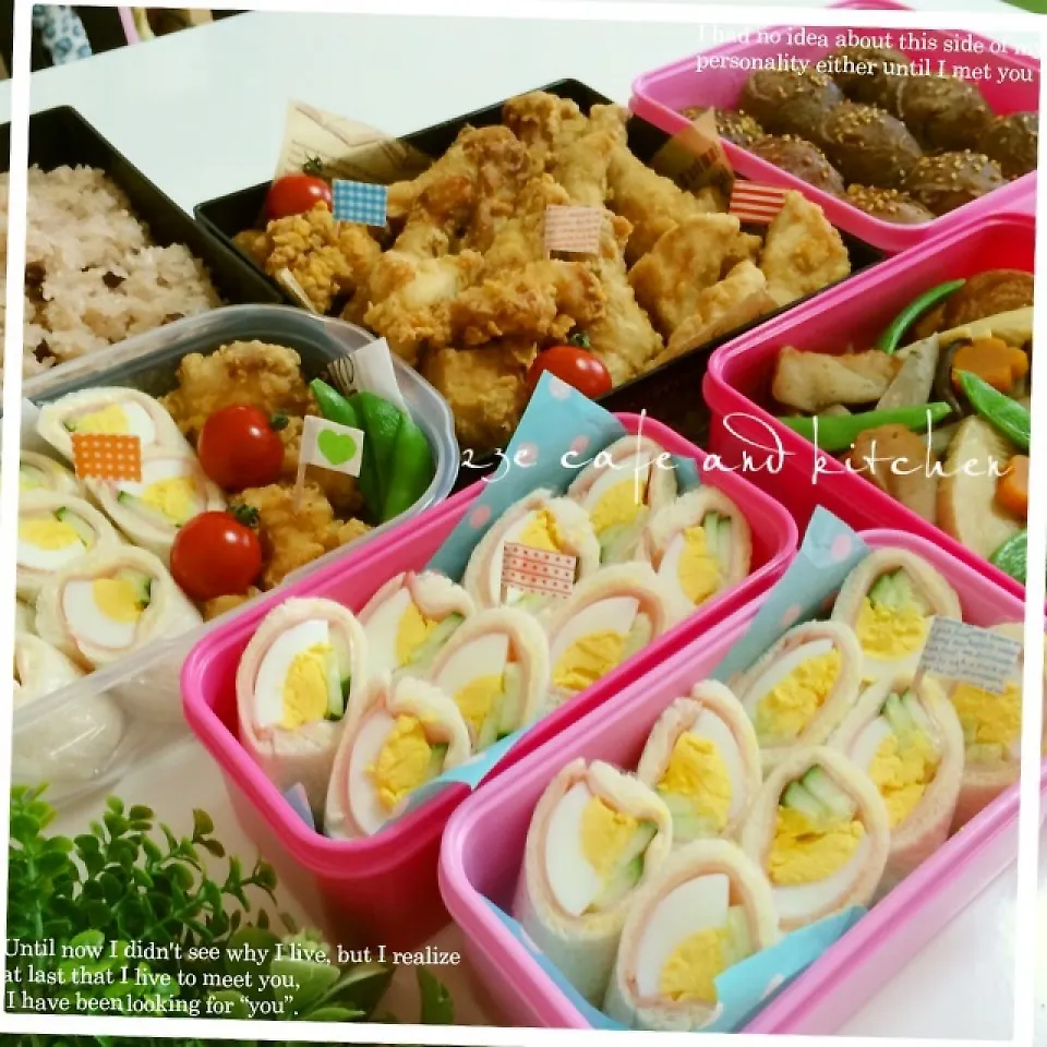 Snapdishの料理写真:運動会弁当♪|fufu_minnさん