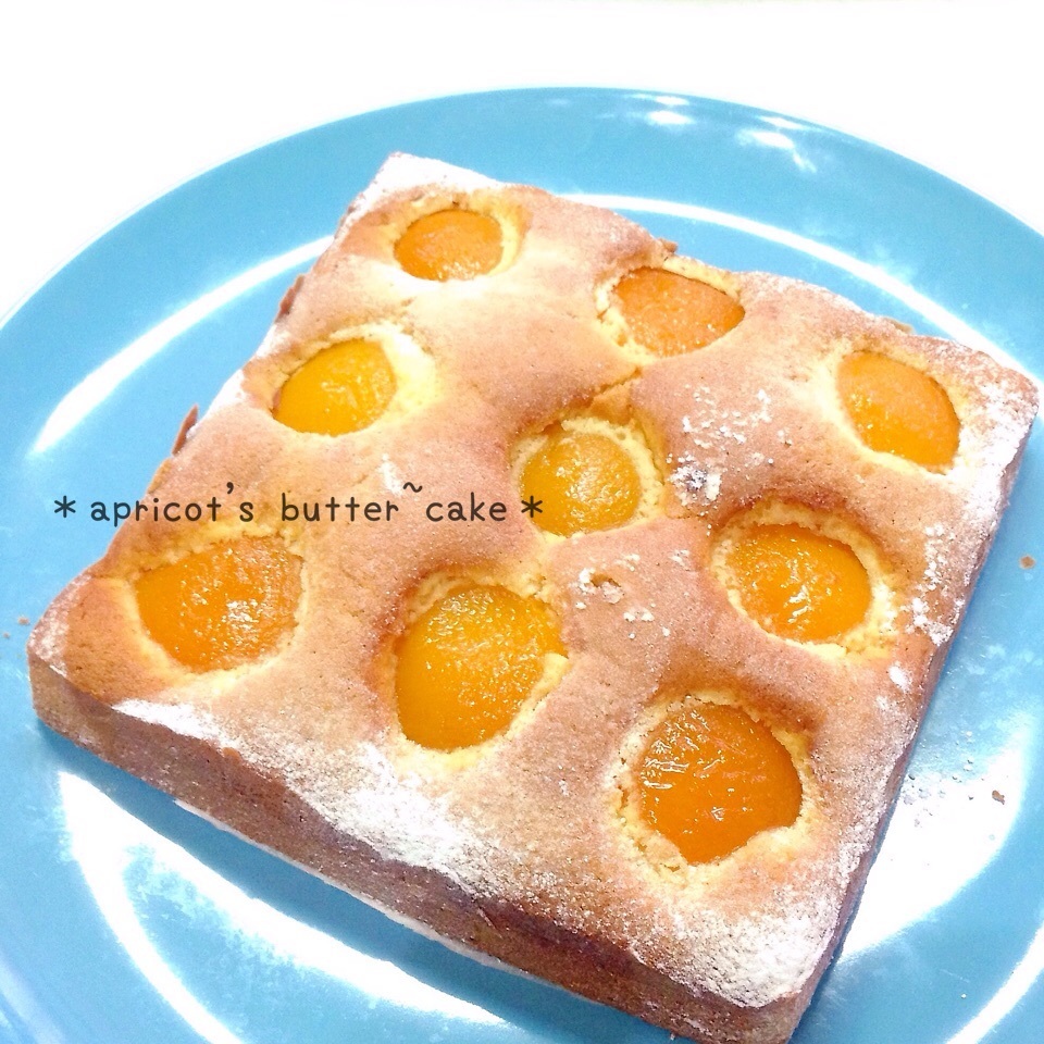 卵1個de可愛いおもてなしアプリコットケーキ ぷらっと Snapdish スナップディッシュ Id K99lha