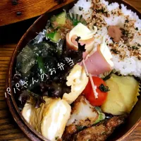 Snapdishの料理写真:パパさんのお弁当🍙|cookieさん