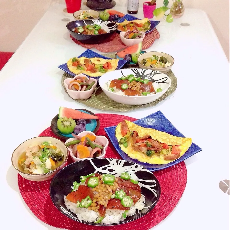 【 丼‼️ 】がメインのよるごはん|ぷらっとさん