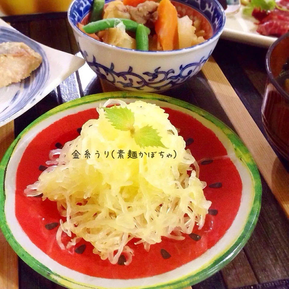 面白い!!(o^^o)〜シャキッと食感【そうめんかぼちゃ】〜|ぷらっとさん