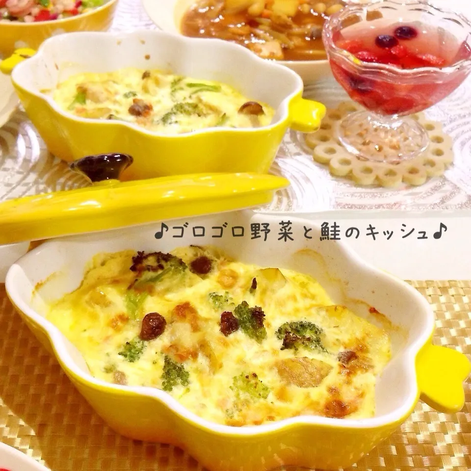 ♡ふんわり〜ヘルシー* キッシュ! *deカフェメニュー♡|ぷらっとさん