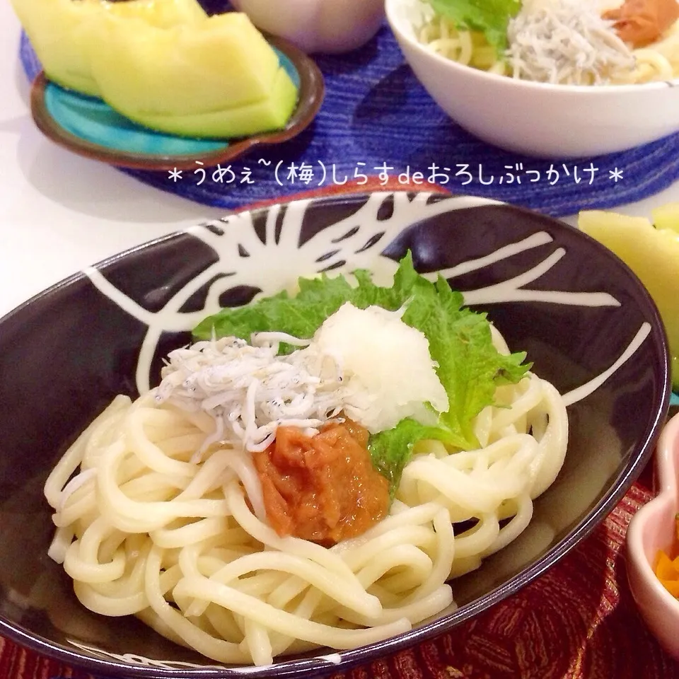 ＊夏にぴったり！ 冷んやり美味しい〜ぶっかけうどん＊|ぷらっとさん