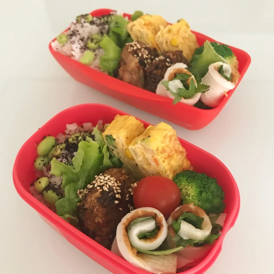 Snapdishの料理写真:7.4 今日のお弁当|makipさん