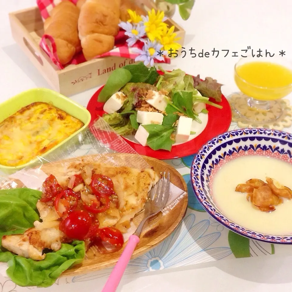   ♪(๑ᴖ◡ᴖ๑)♪ 夏カフェごはん|ぷらっとさん