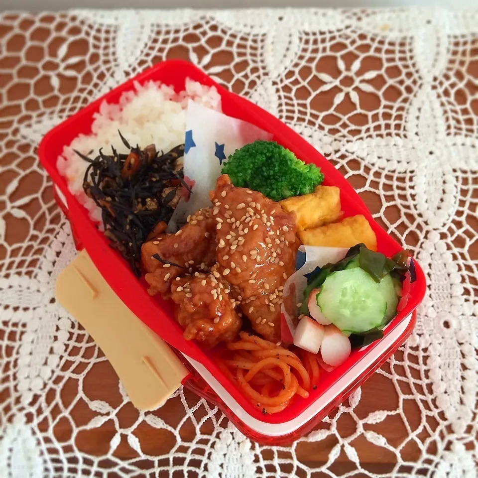 Snapdishの料理写真:10.6 今日のお弁当(*^_^*)|makipさん