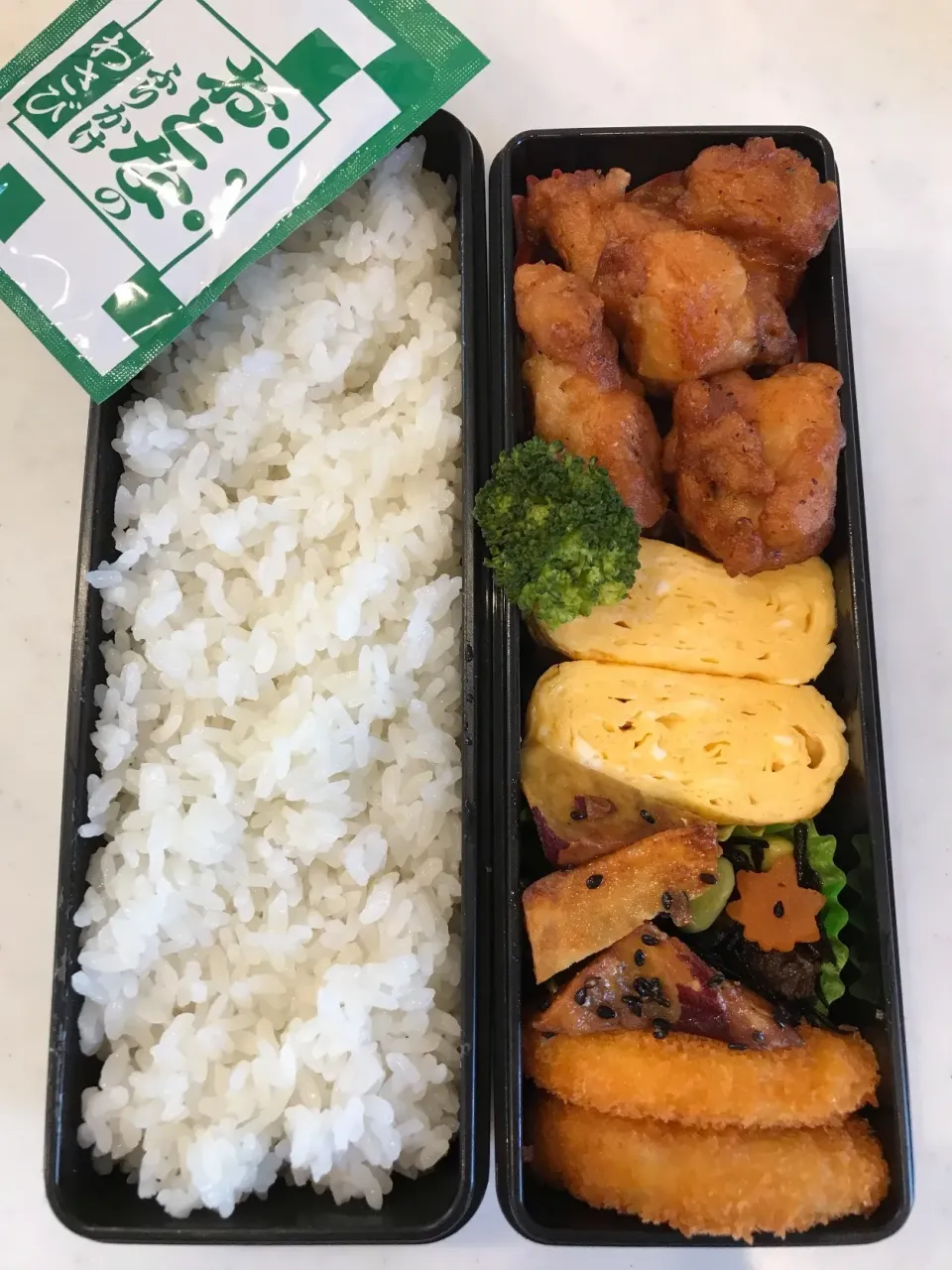 Snapdishの料理写真:2018.11.23 (金) 旦那様のお弁当🍱|あっきーよさん