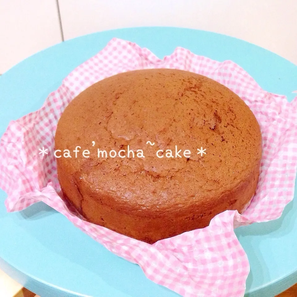 Snapdishの料理写真:cocoa&Coffee de 大人の味わい♥︎ジェノワーズ|ぷらっとさん