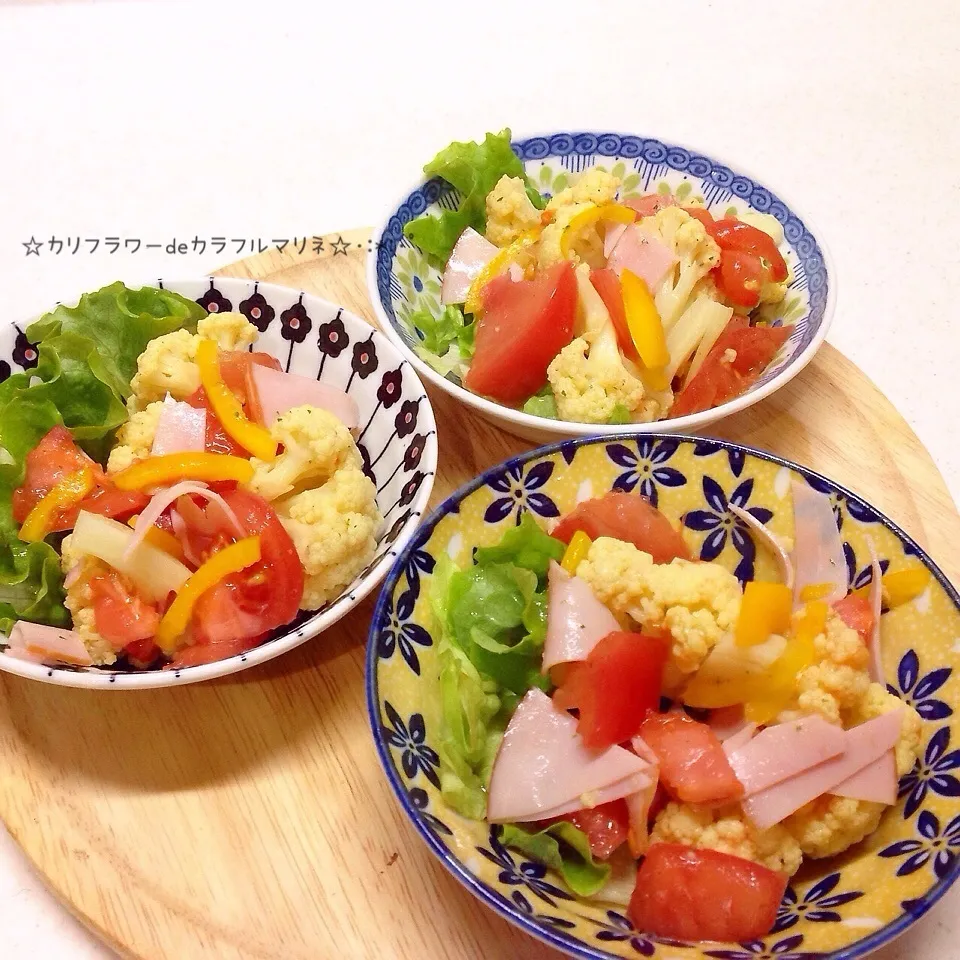 ♡ほんのり〜カレー風味♡彩り綺麗なカラフルマリネ♡|ぷらっとさん