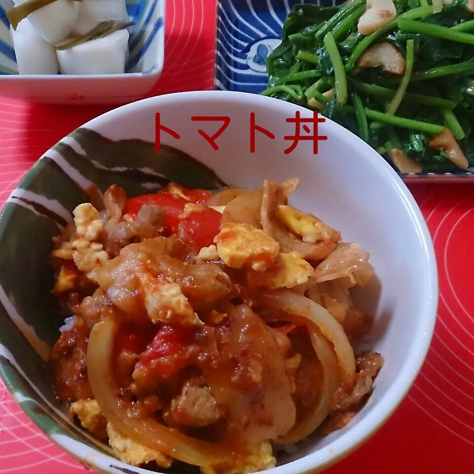 Snapdishの料理写真:トマト丼|A&Cさん