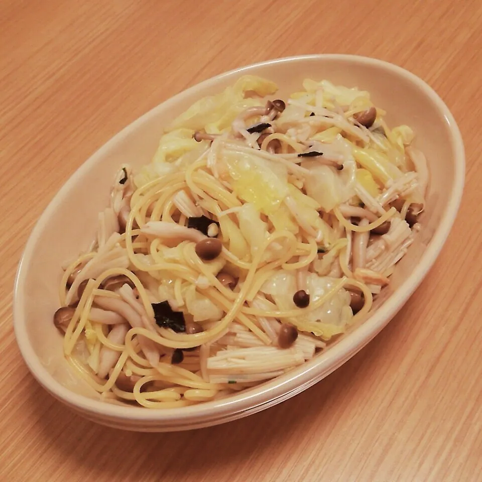 きのこの和風パスタ|あきよさん