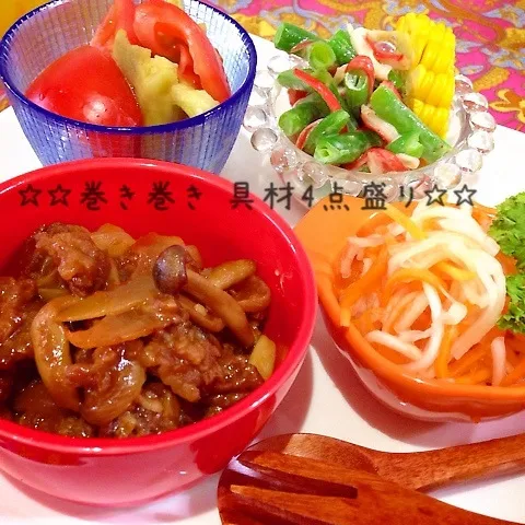 ☆春餅用の巻き巻き具材〜あれこれ…❗️|ぷらっとさん