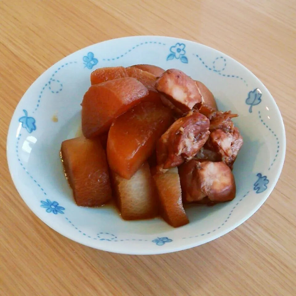 鶏肉と大根のさっぱり煮|あきよさん