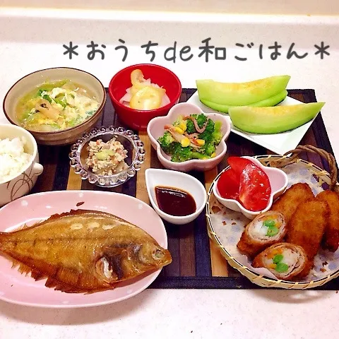 Snapdishの料理写真:(*^◯^*)今日のよるごはん〜|ぷらっとさん