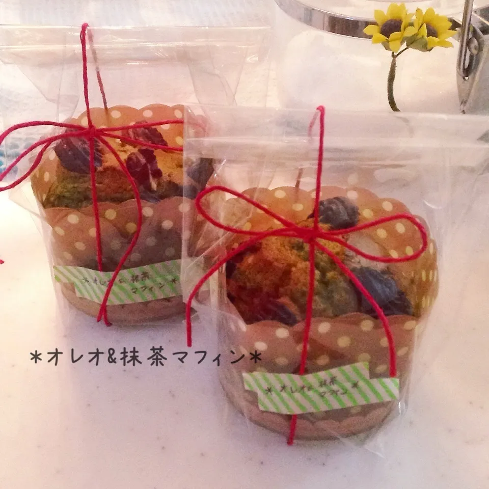 ＊オレオ&抹茶マフィン＊|✳︎mii✳︎さん