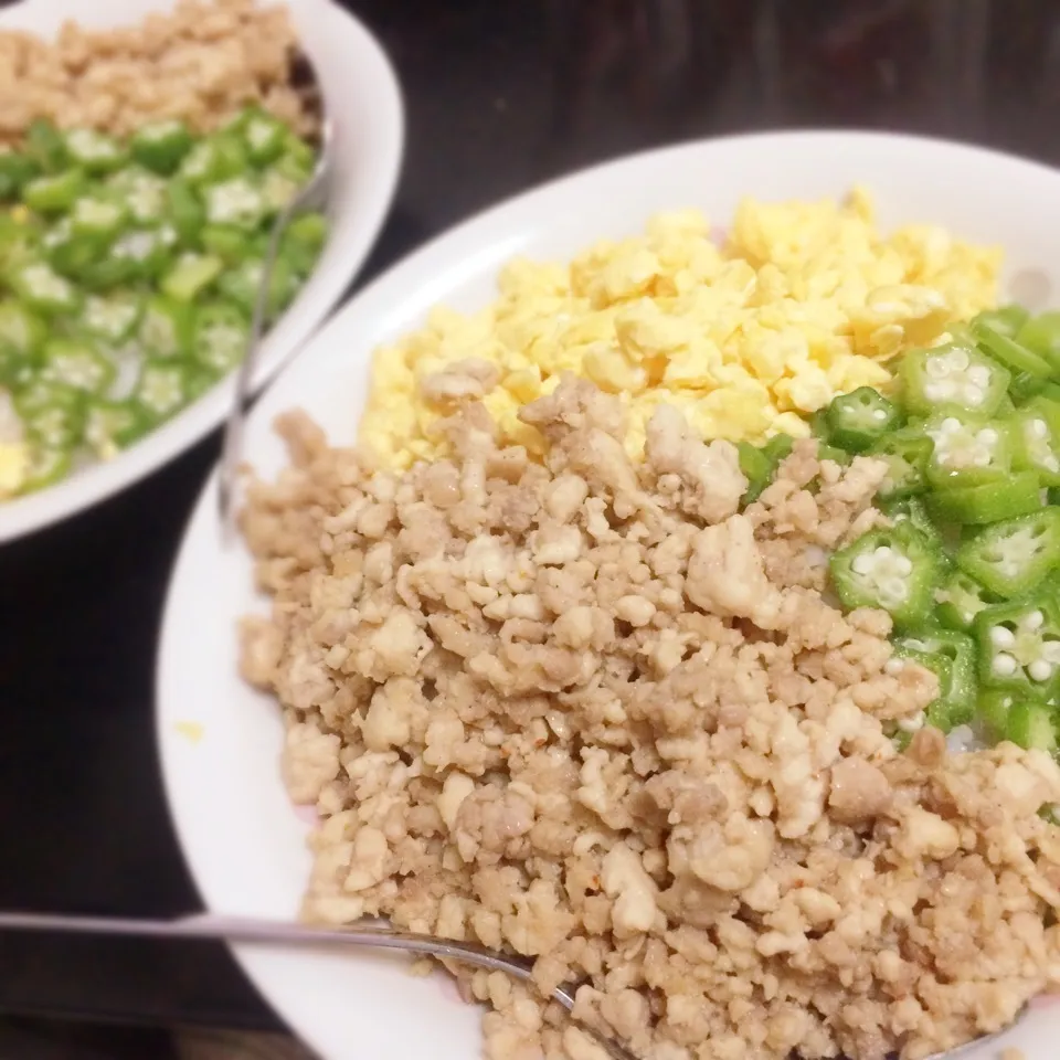 三色丼|あやさん