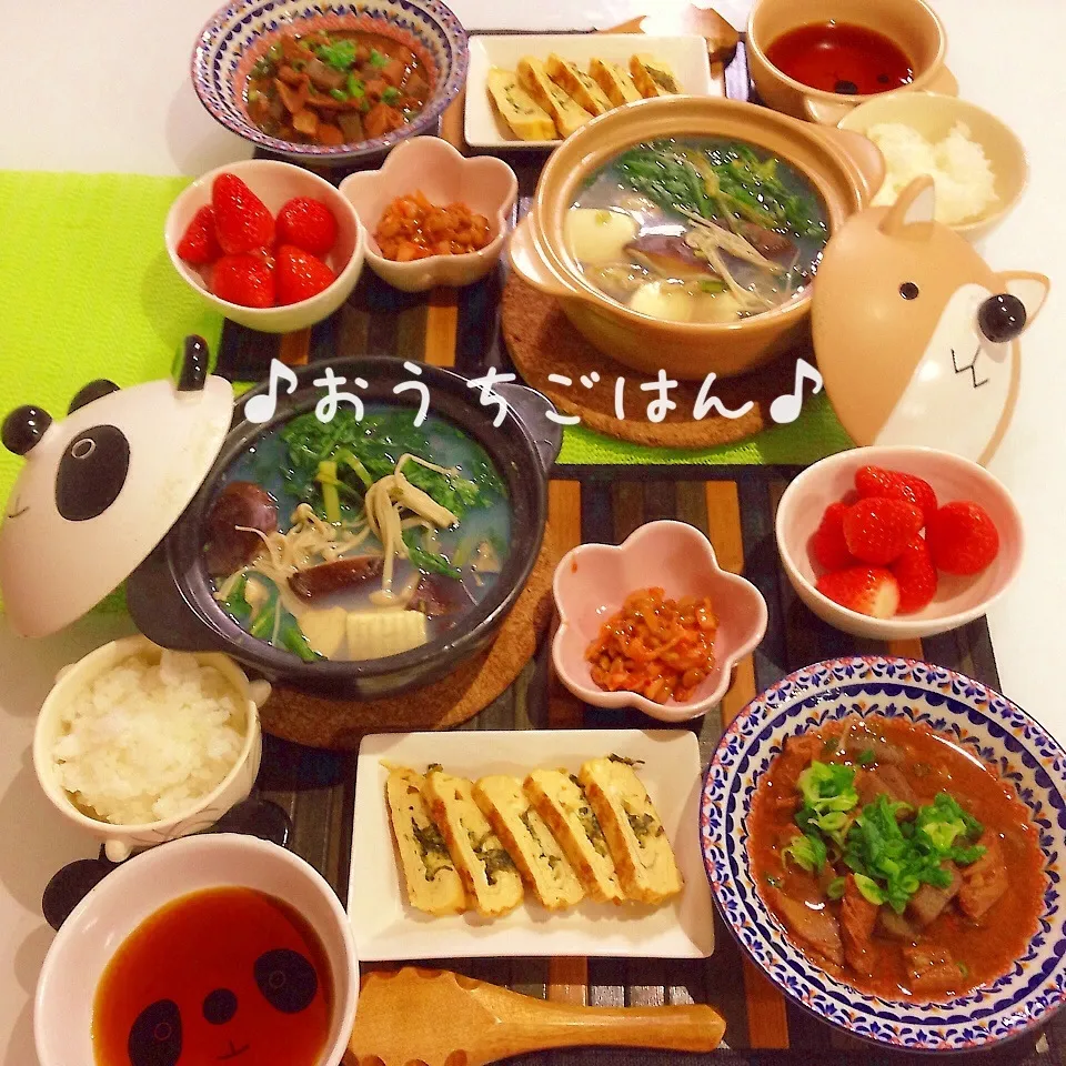 Snapdishの料理写真:(*^◯^*)今日のよるごはん〜|ぷらっとさん