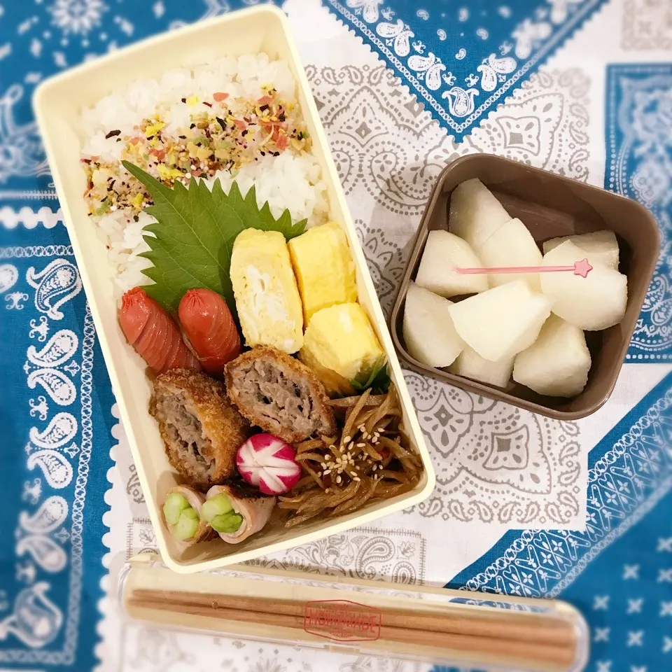 Snapdishの料理写真:2018.9.5 今日の娘弁当♡|mieさん