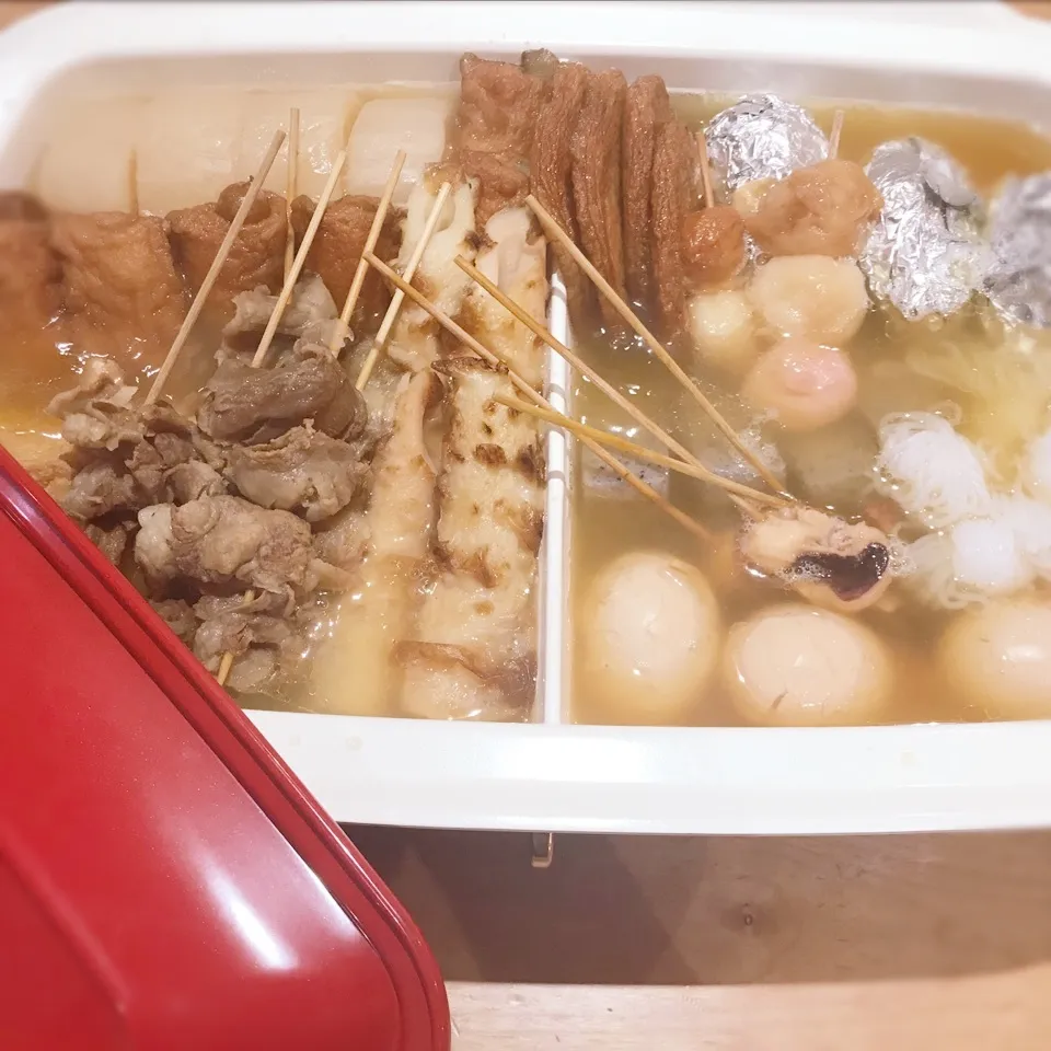 昨夜の夕飯♡あごだしおでん🍢|mieさん