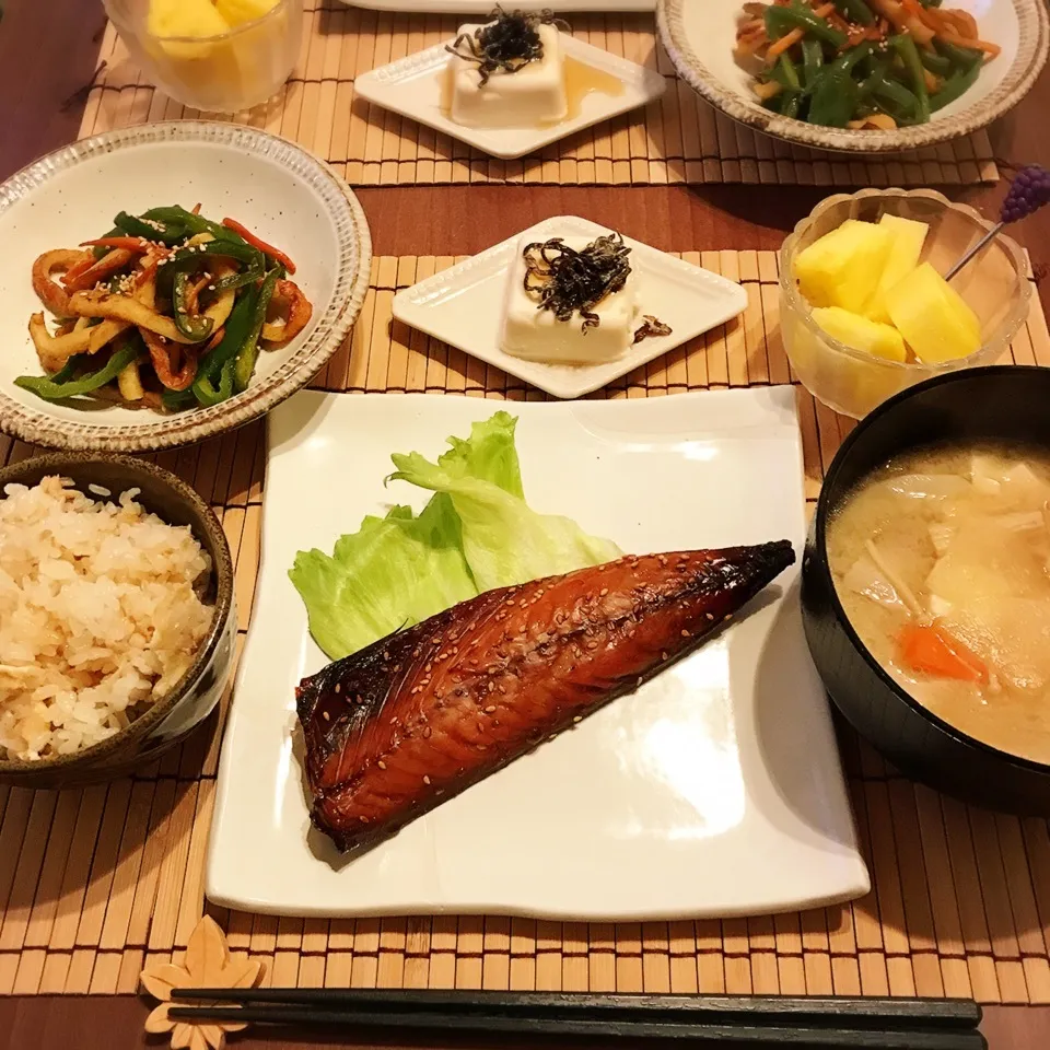 Snapdishの料理写真:2017.10.13 夕食|さくらさん