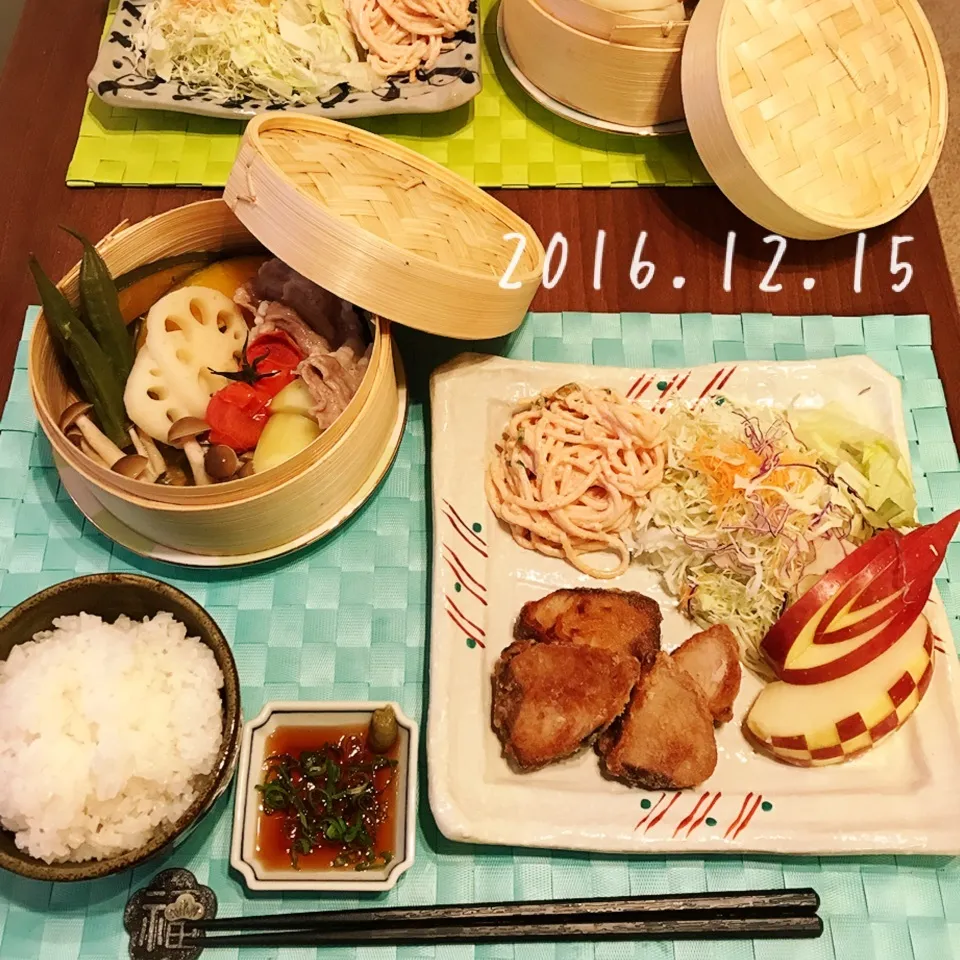 Snapdishの料理写真:2016.12.15 夕食|さくらさん