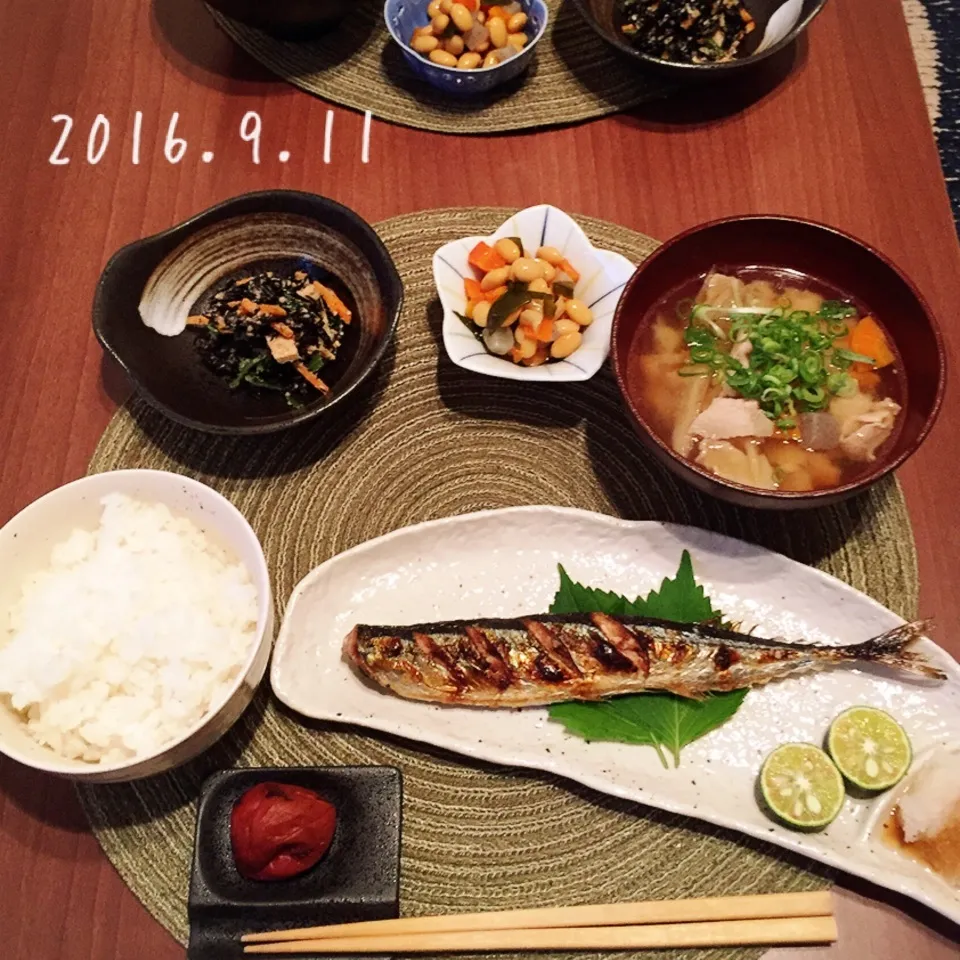 Snapdishの料理写真:2016.9.11 夕食|さくらさん