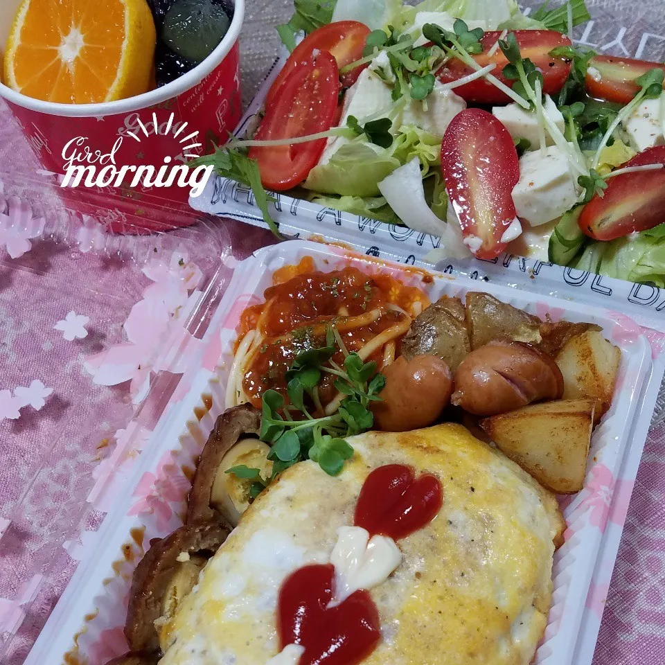 久しぶりに高校生弁当💖|かずよさん