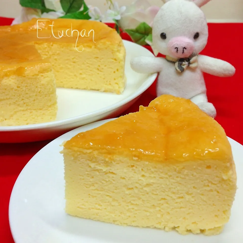 ふんわりスフレチーズケーキ♡(*^^*)|★えっちゃん★さん