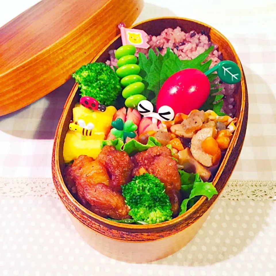 Snapdishの料理写真:9/1のお弁当(*^_^*)|Chiaki Hasegawaさん