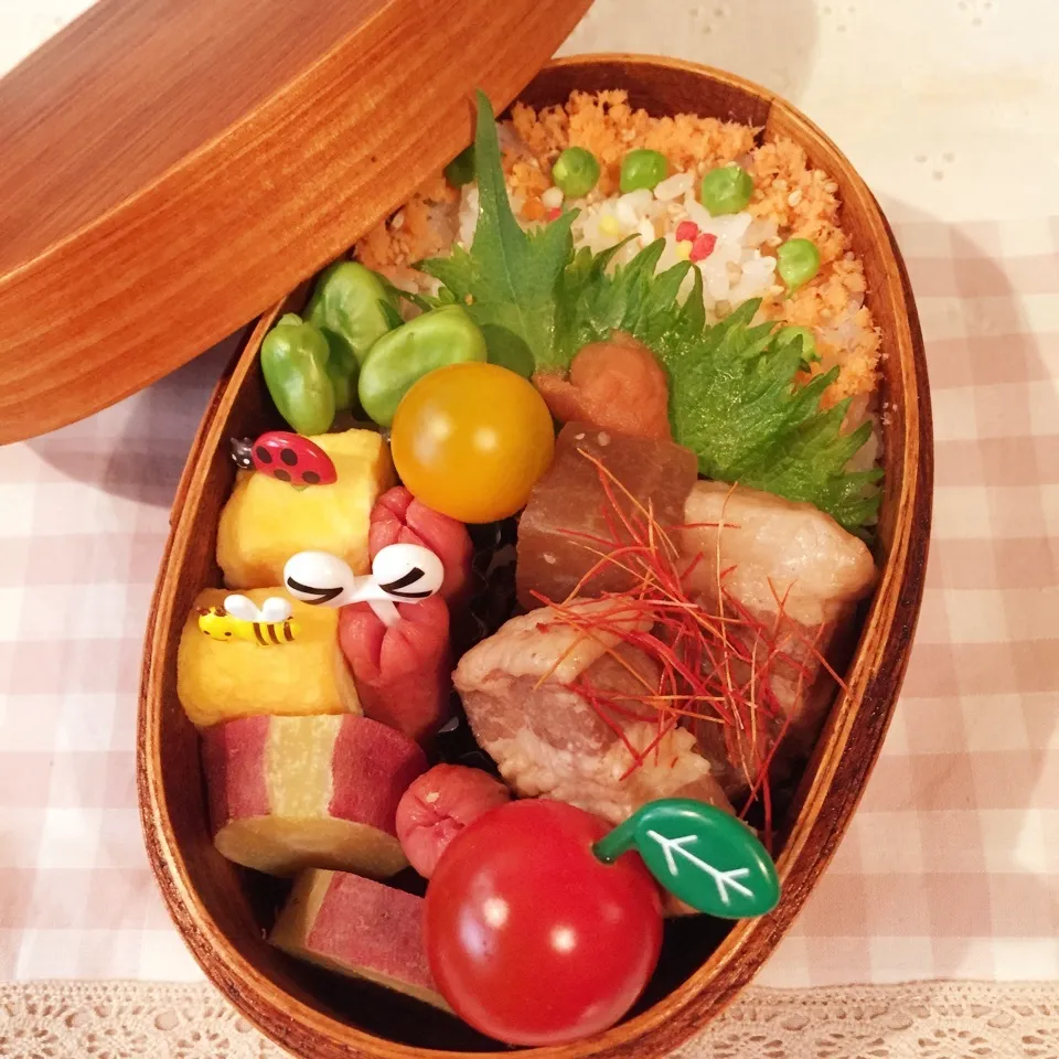 Snapdishの料理写真:5/23のお弁当(((o(*ﾟ▽ﾟ*)o)))|Chiaki Hasegawaさん