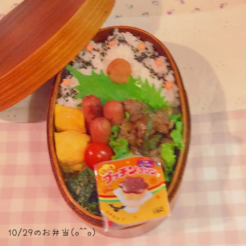 10/29のお弁当(o^^o)|Chiaki Hasegawaさん