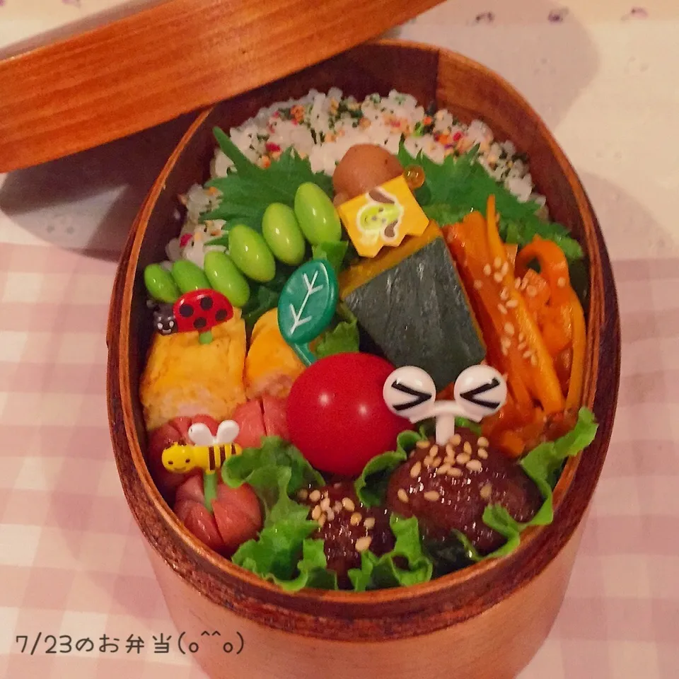 7/23のお弁当(o^^o)|Chiaki Hasegawaさん