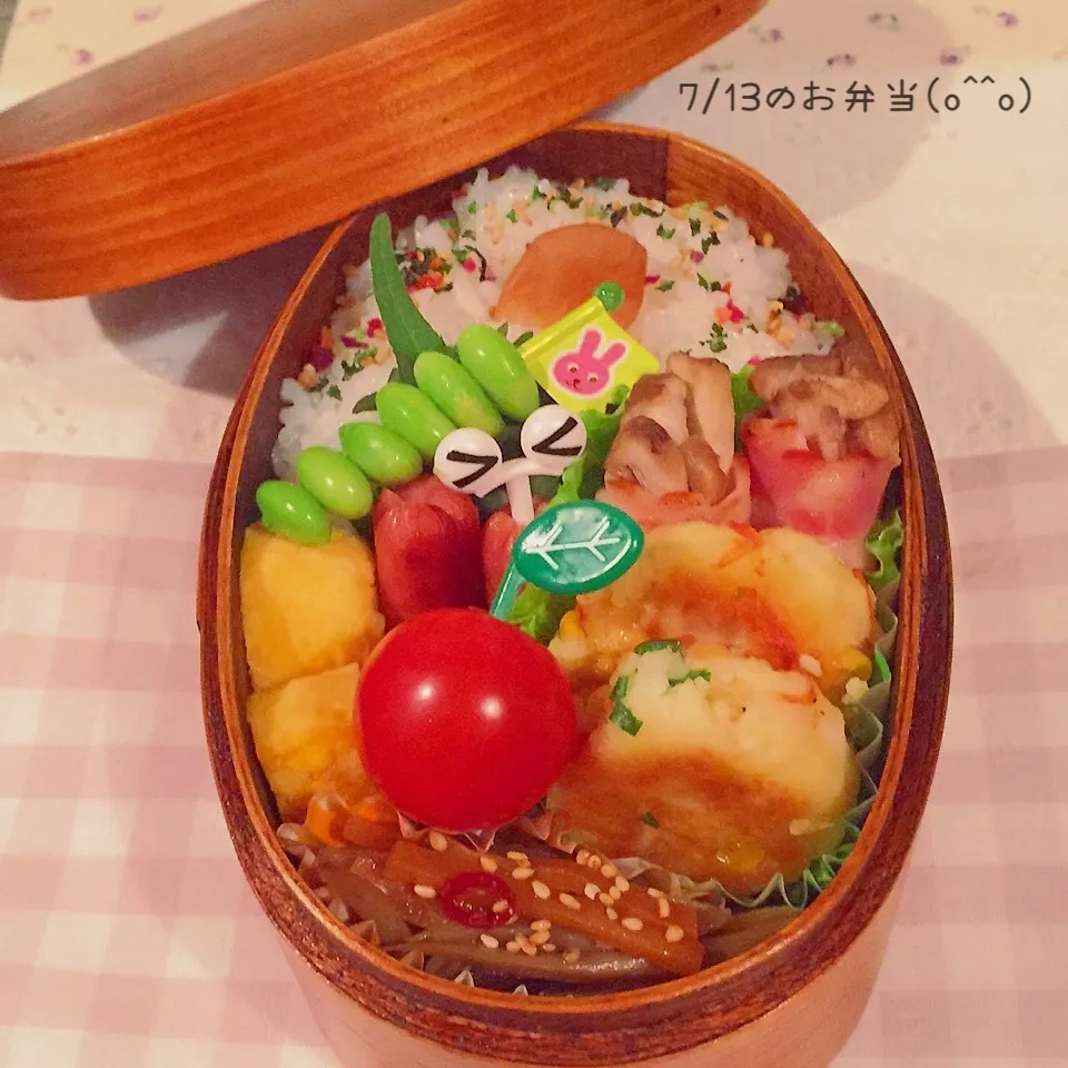 7/13のお弁当(o^^o)|Chiaki Hasegawaさん