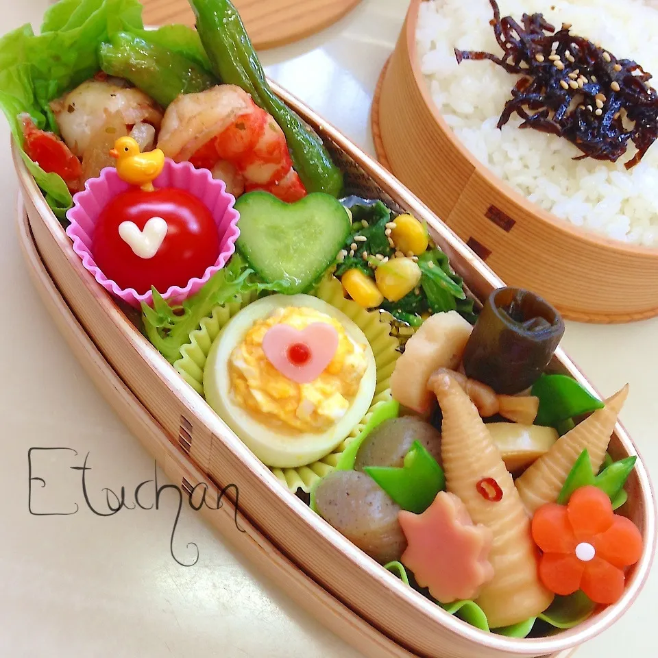 主人の夜勤弁当♡|★えっちゃん★さん