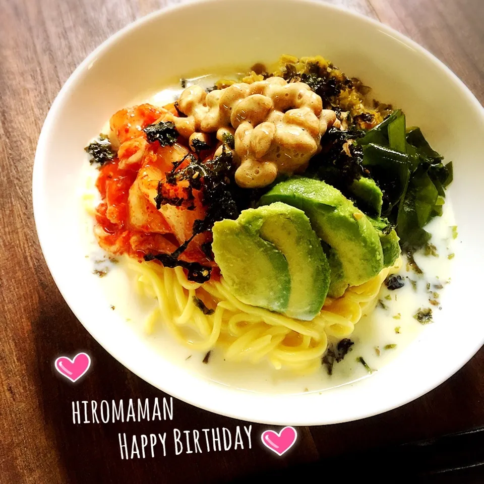 Snapdishの料理写真:ひろママンHappy Birthday♡|好ちゃんさん