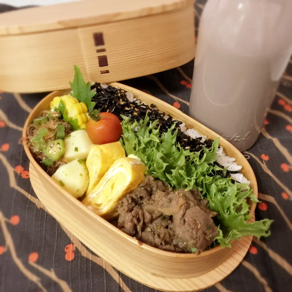 高校生弁当0819|らんまるさん