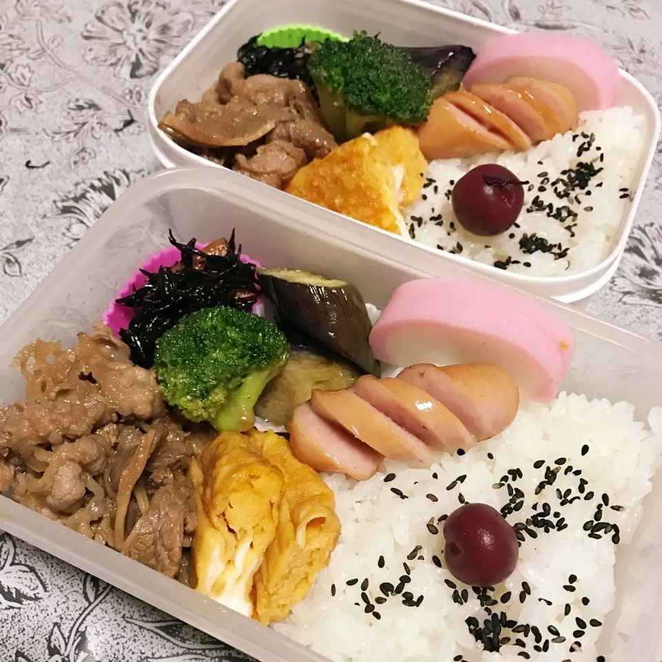 娘息子お弁当|みかんさん