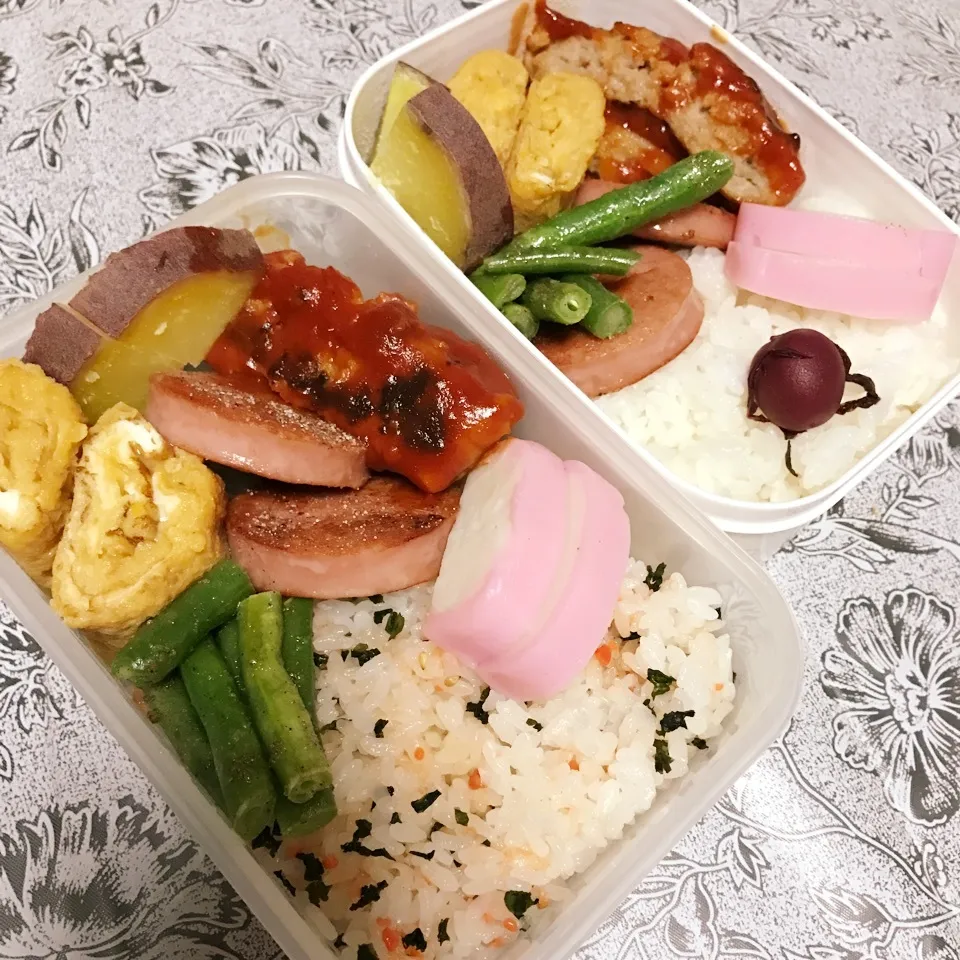 娘&息子お弁当😊|みかんさん