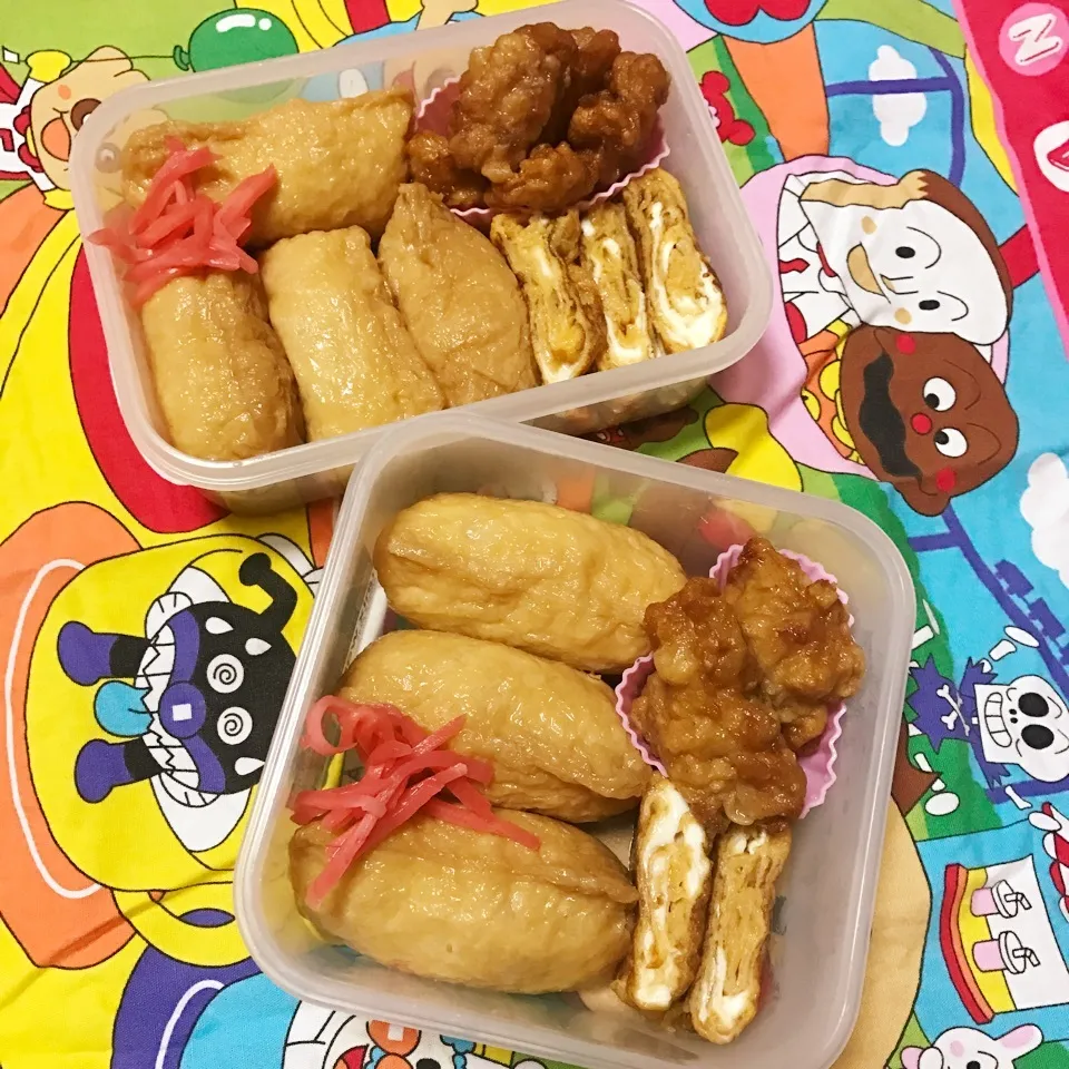 娘&息子お弁当|みかんさん