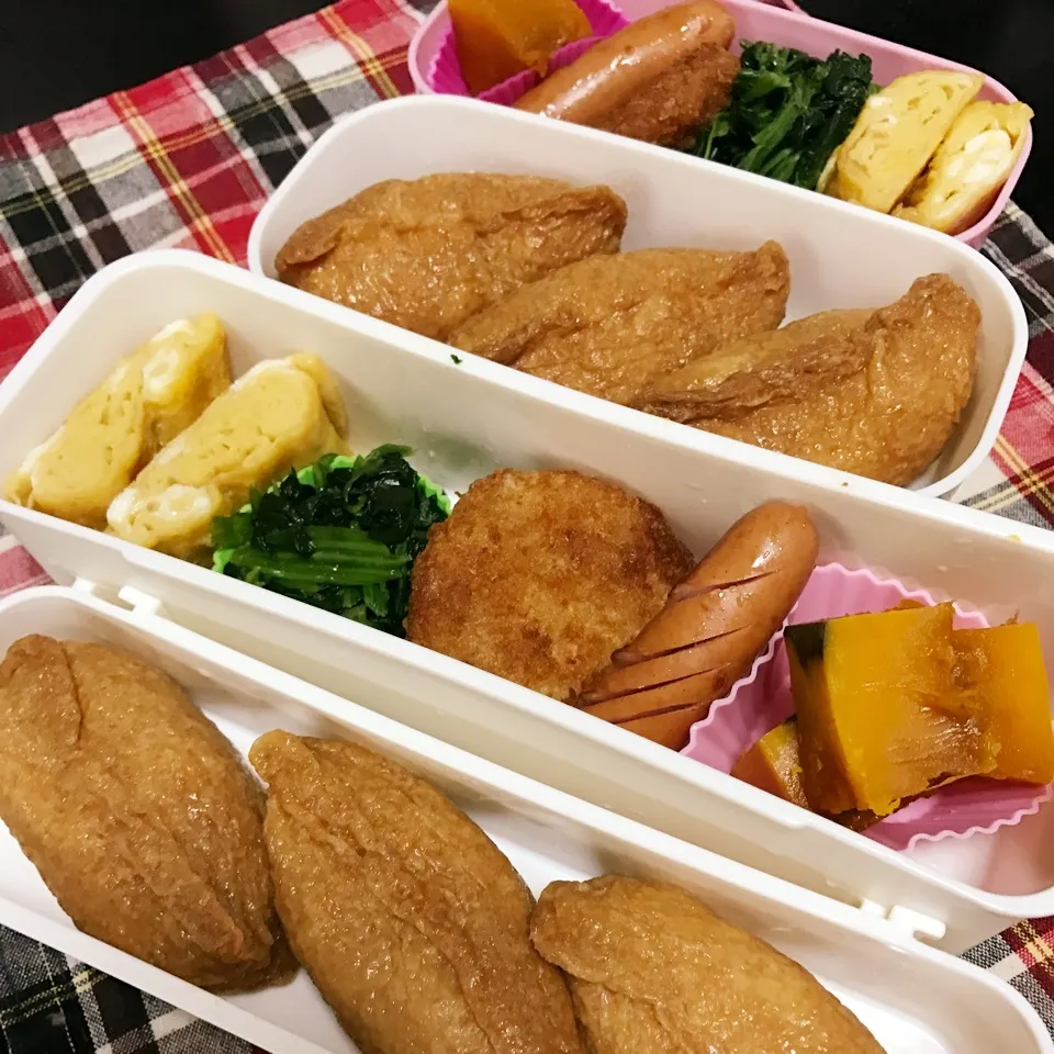 娘&息子お弁当|みかんさん