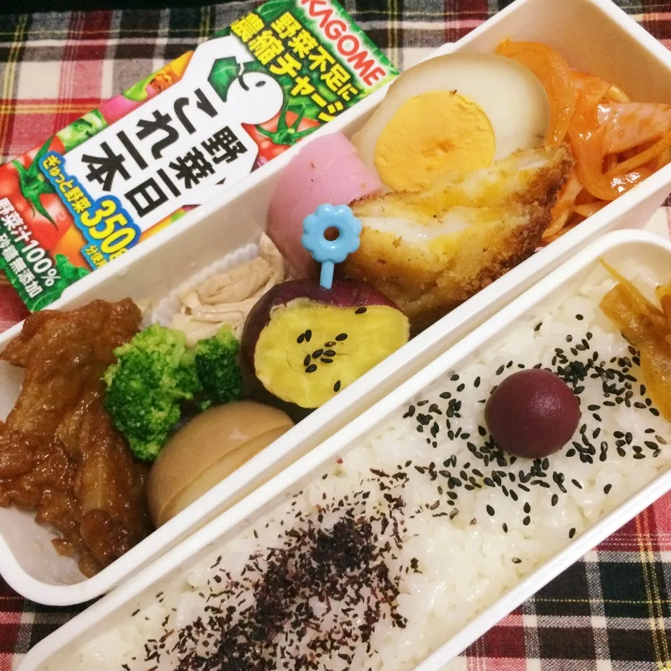 息子お弁当(^O^)／|みかんさん