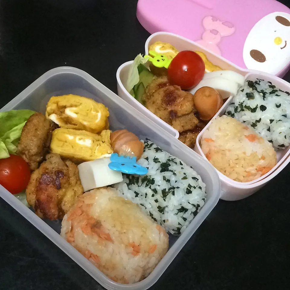 新学期初お弁当|みかんさん