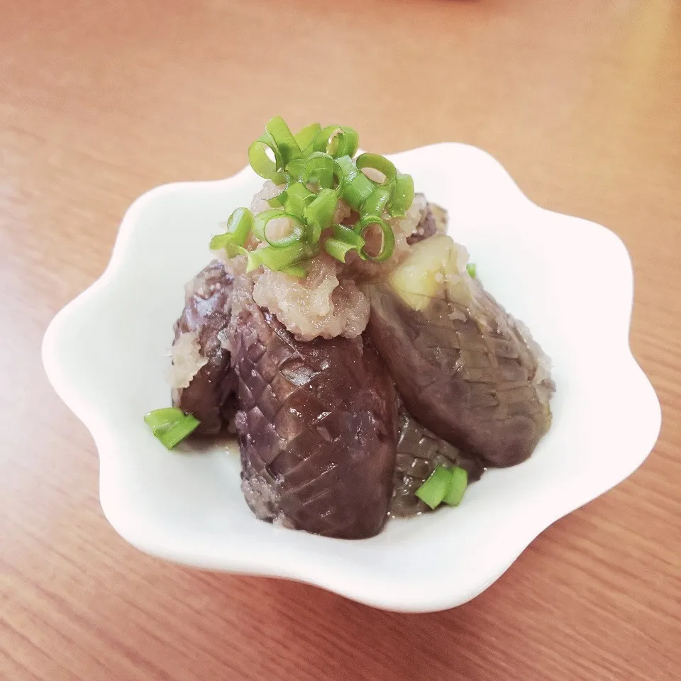 Snapdishの料理写真:なすのみぞれ煮浸し|みっぷんさん