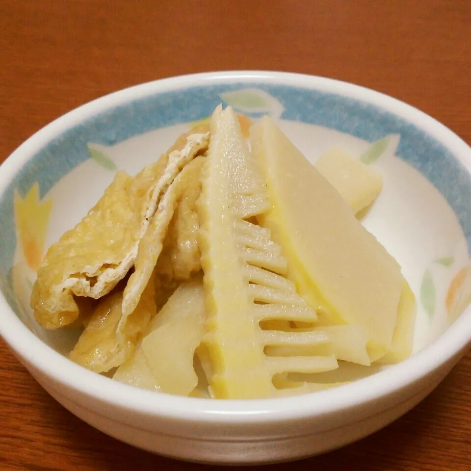 筍と油あげの簡単煮物🍴|みっぷんさん