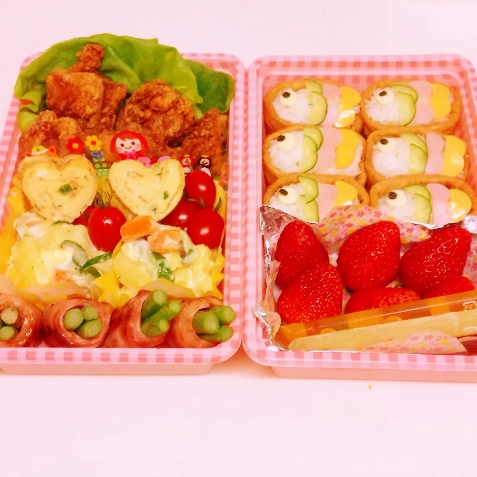 親子遠足鯉のぼり弁当♡|yukさん