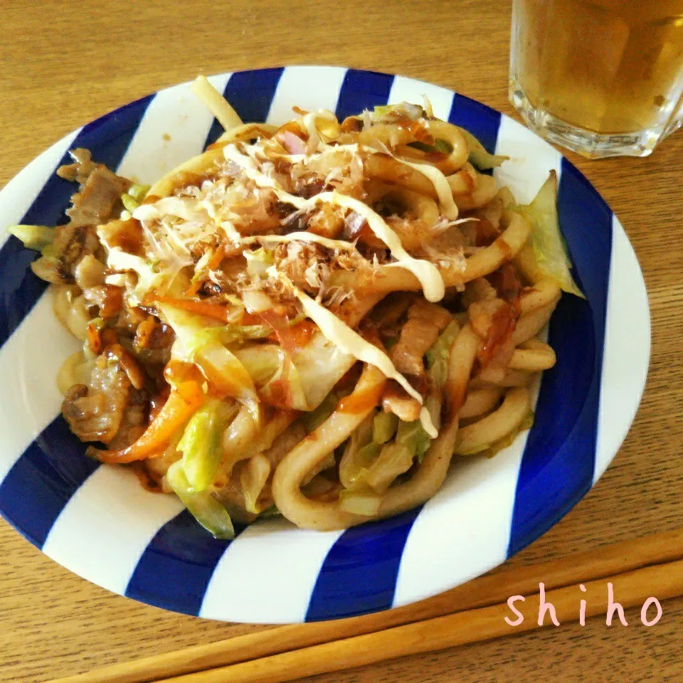 焼きうどん|しほさん