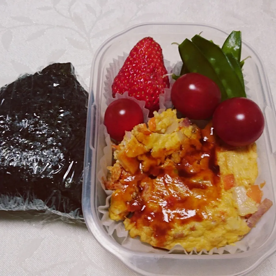 Snapdishの料理写真:4/15の夜勤弁当|卯月さん