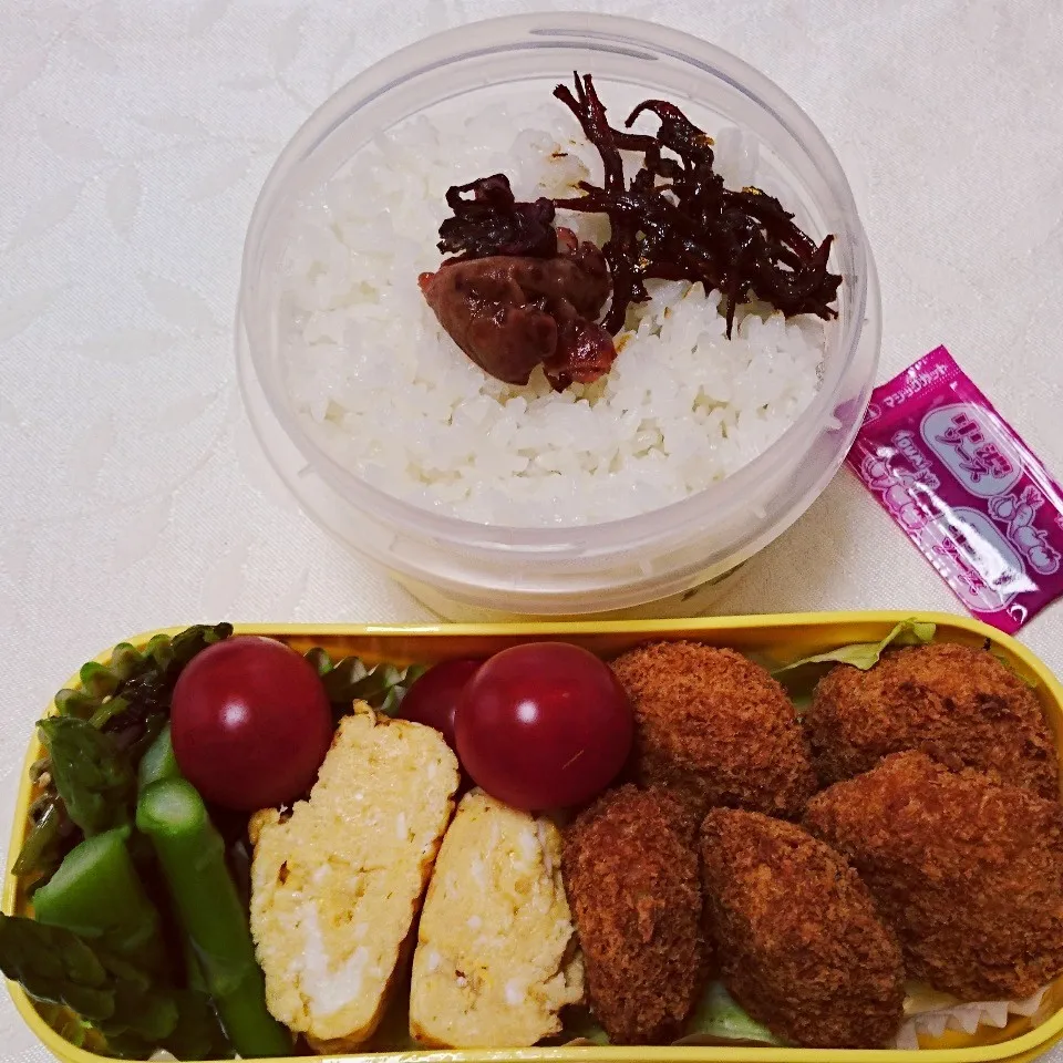 Snapdishの料理写真:4/2のお弁当|卯月さん