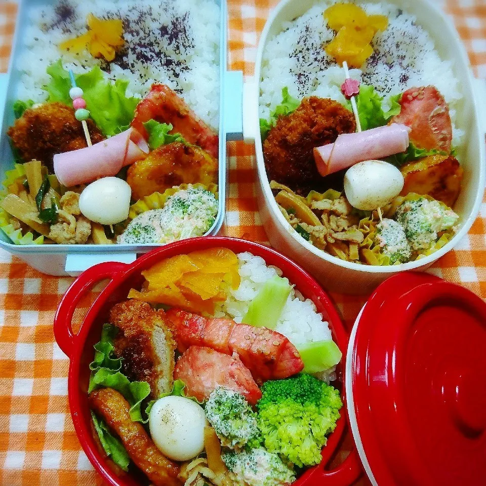 Snapdishの料理写真:今日のお弁当🍱❤|ひぃちゃんさん