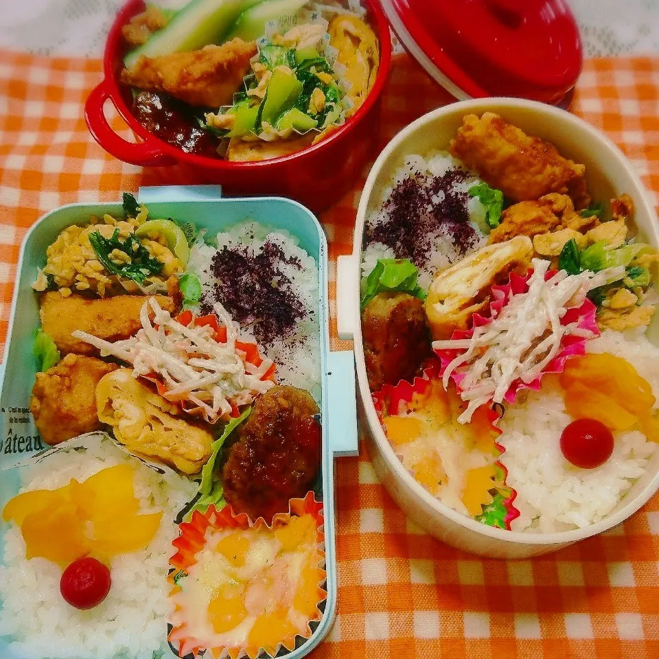 Snapdishの料理写真:今日のお弁当🍱❤|ひぃちゃんさん